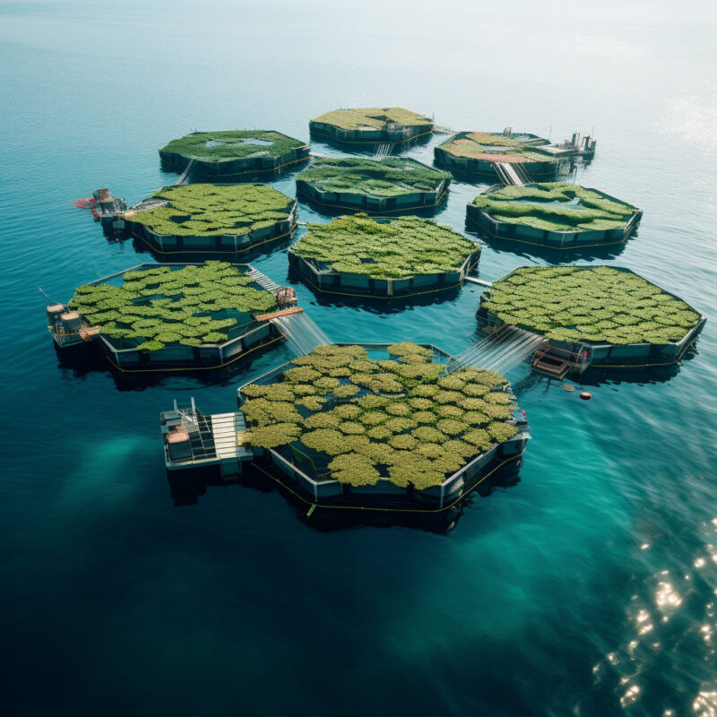 Nông nghiệp trên Biển Dựa trên các Module Phao Nổi Sea Agriculture Farming on modular pontoon floating modul
