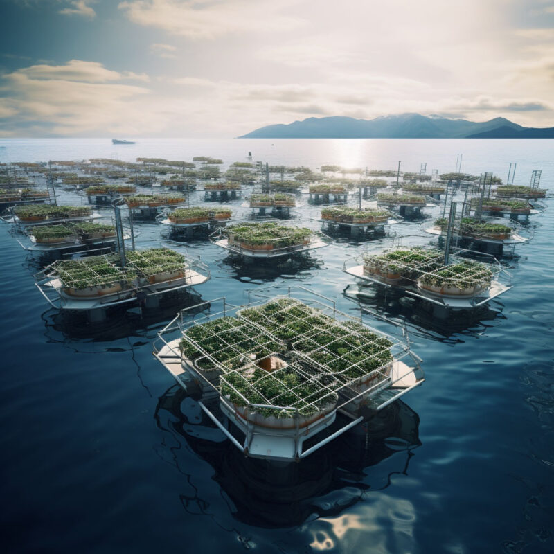 Nông nghiệp trên Biển Dựa trên các Module Phao Nổi Sea Agriculture Farming on modular pontoon floating modul