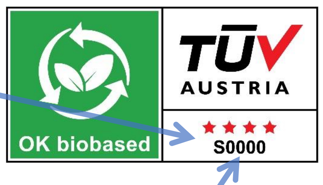 logo Biobased của TUV Austria