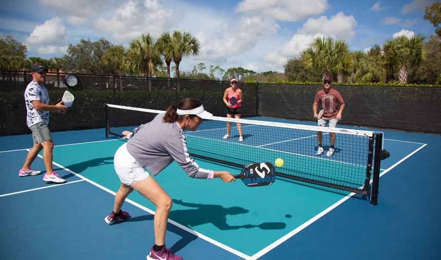 Sân Pickleball theo tiêu chuẩn của Liên đoàn Pickleball Quốc tế (IFP)